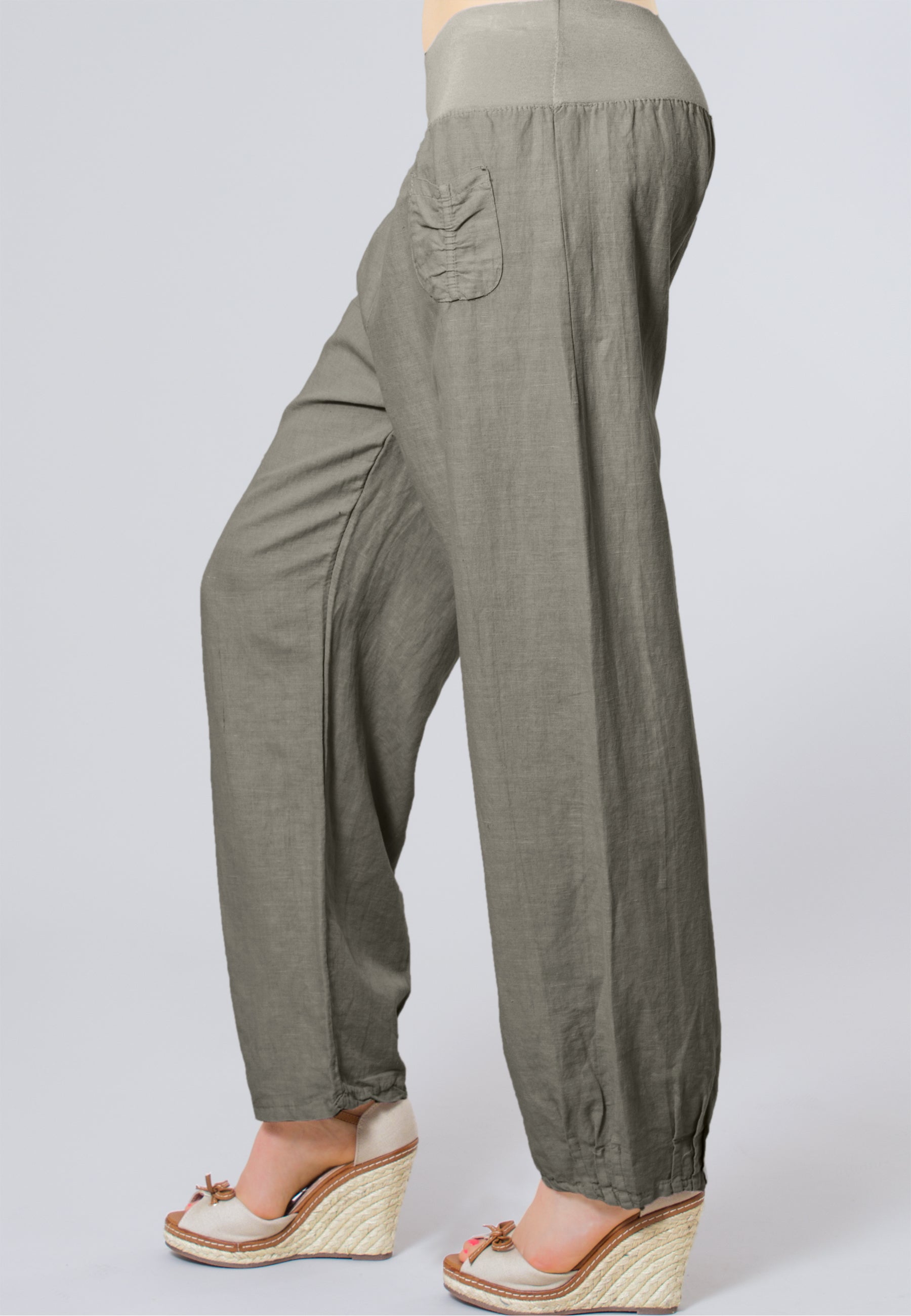 caspar-leinenhose-no-006-damen-sommerhose-aus-100-leinen image 4