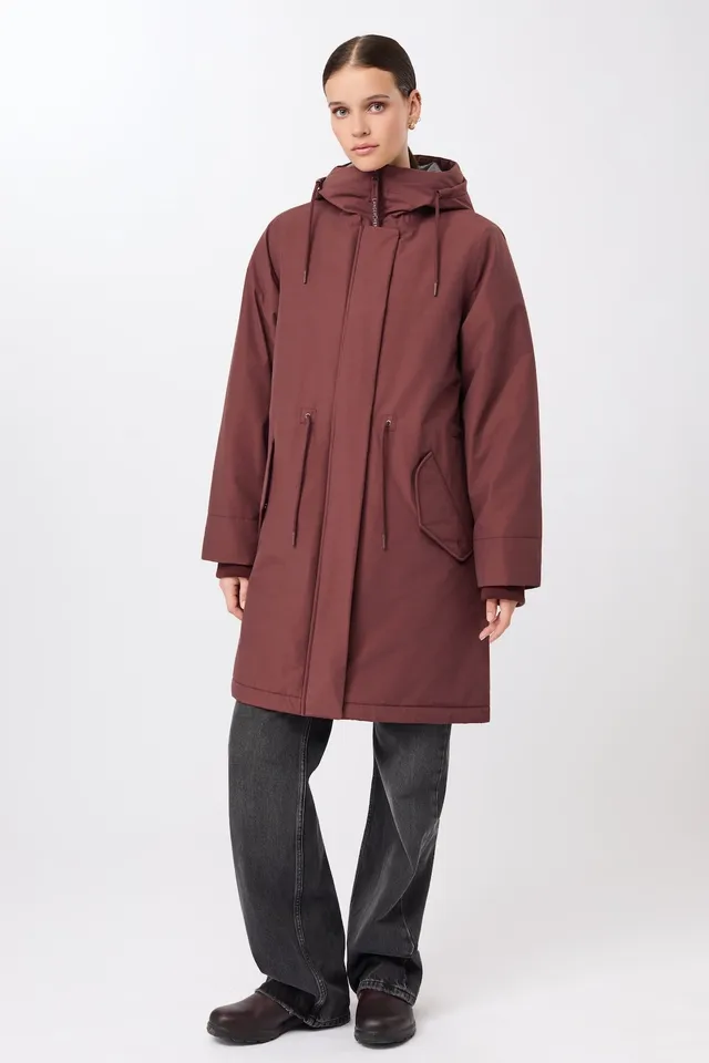 langerchen-parka-locker-wattiert-burgundy image 1