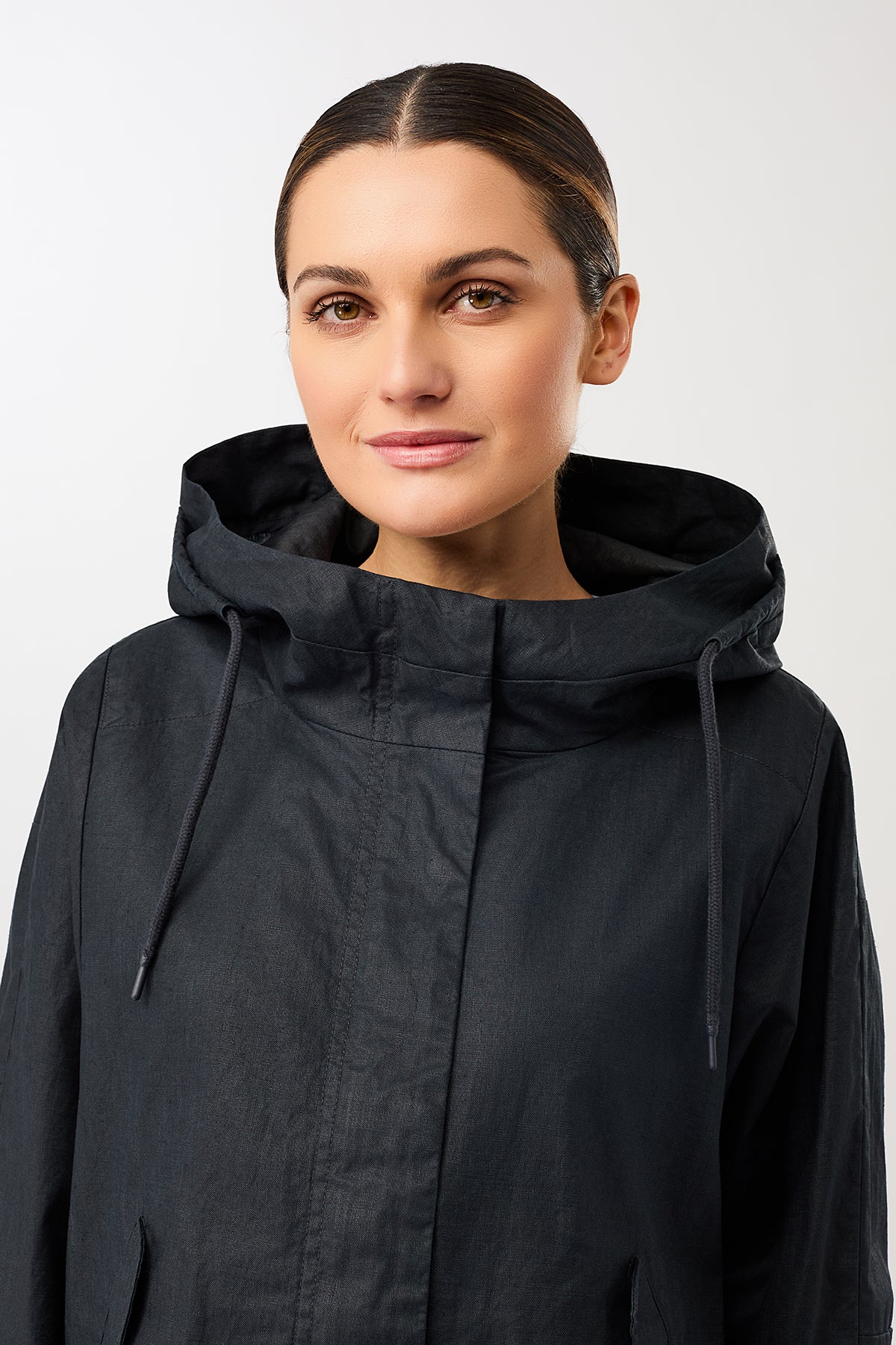 langerchen-outdoorjacke-aus-beschichtetem-leinen-navy image 5