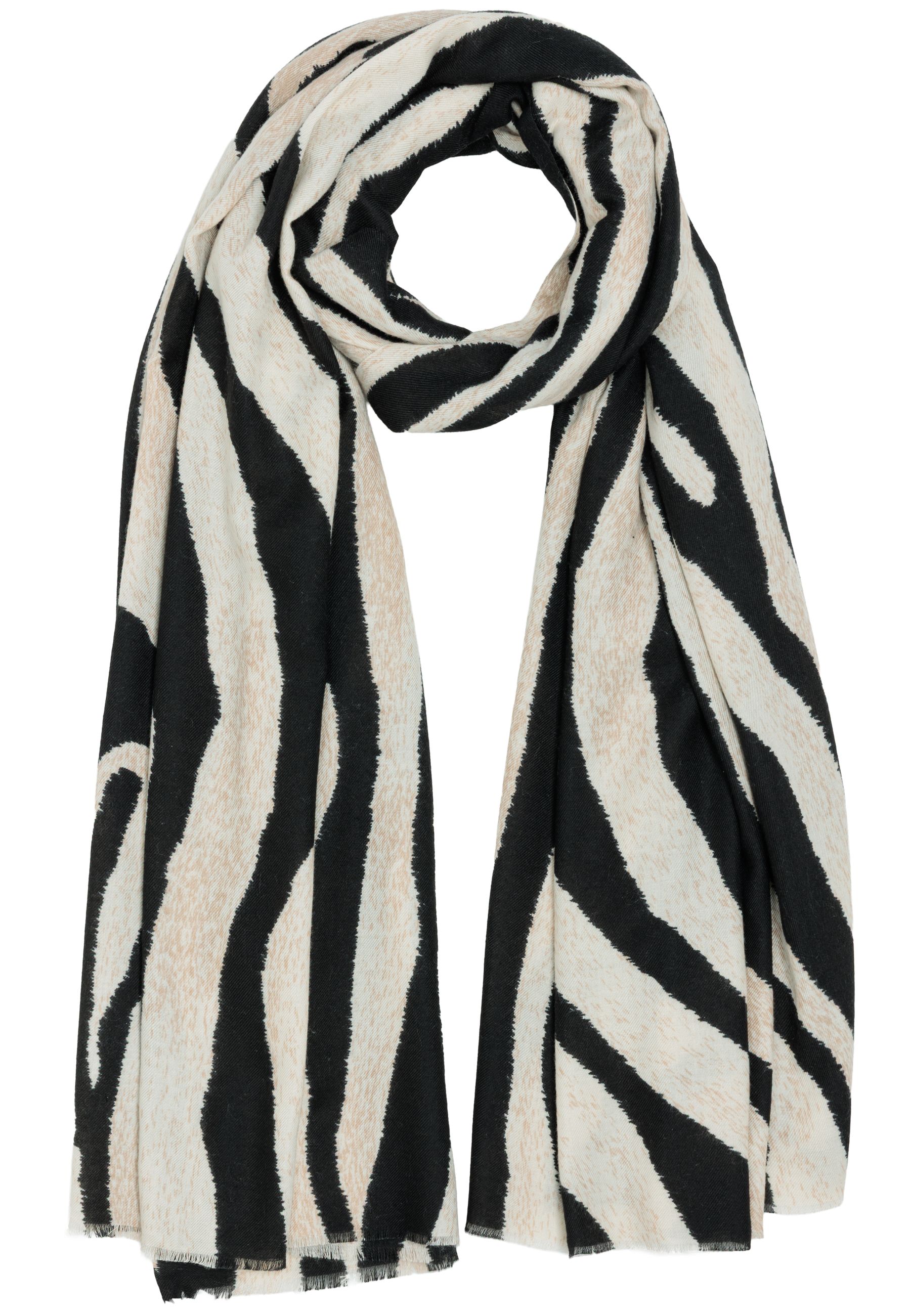 caspar-schal-no-548-zebra-schal-180-x-70-cm image 1