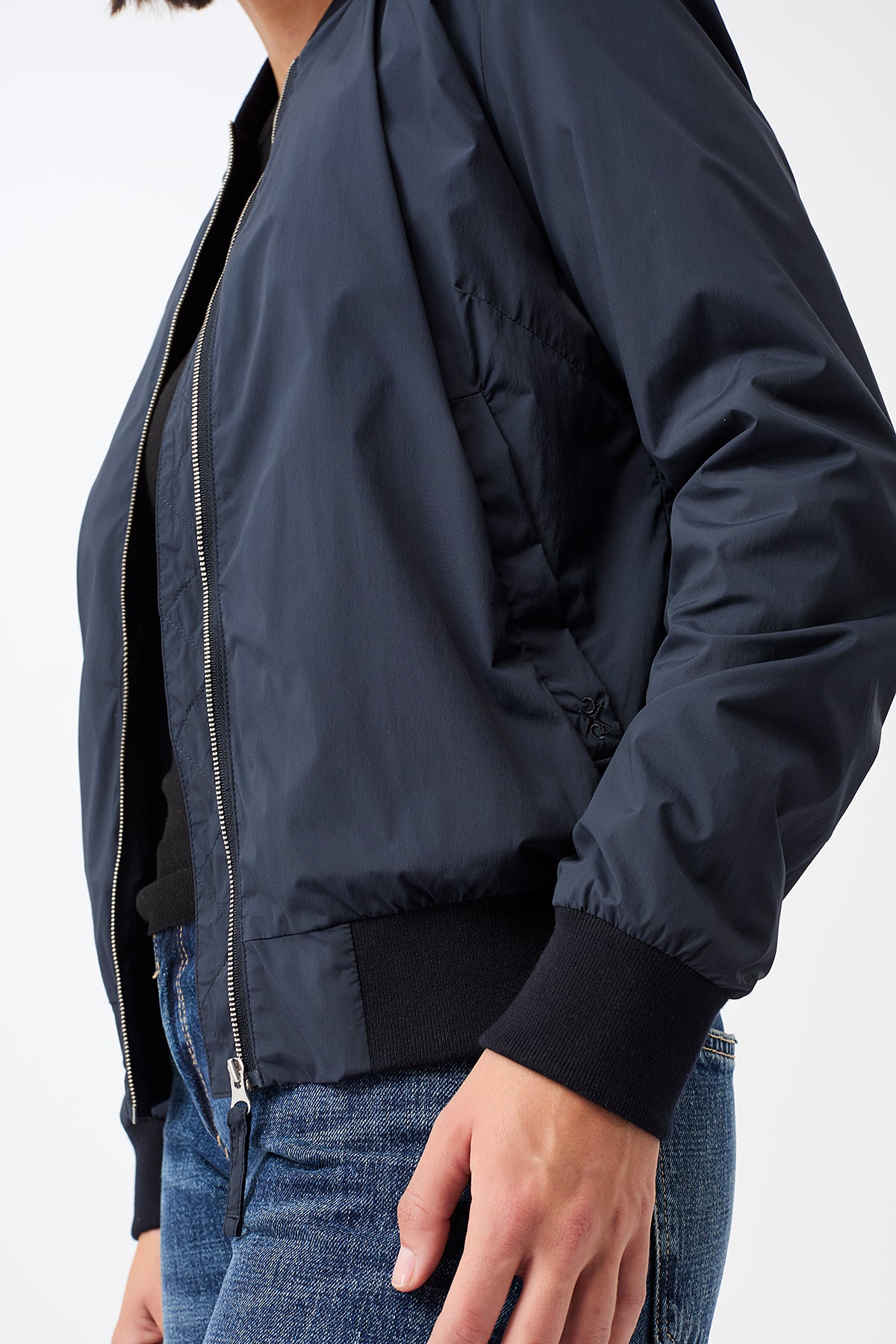 langerchen-blouson-bomber-mit-netzfutter-navy image 5