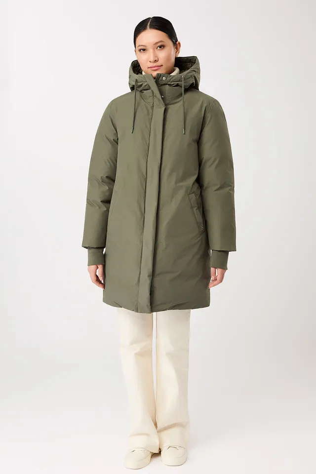langerchen-lange-jacke-mit-kapuze-und-eco-daune-sencha image 1