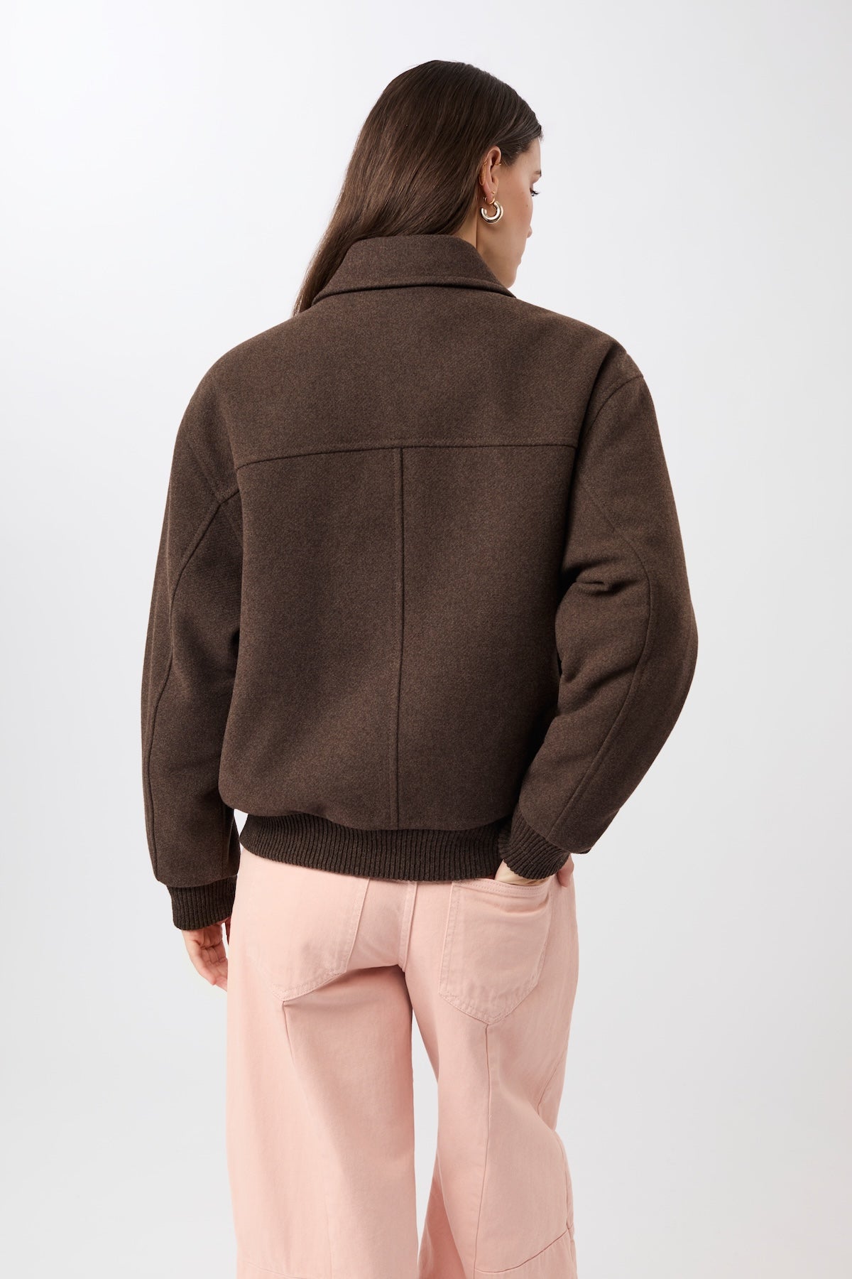 langerchen-blouson-recycelte-wolle-coffee image 3