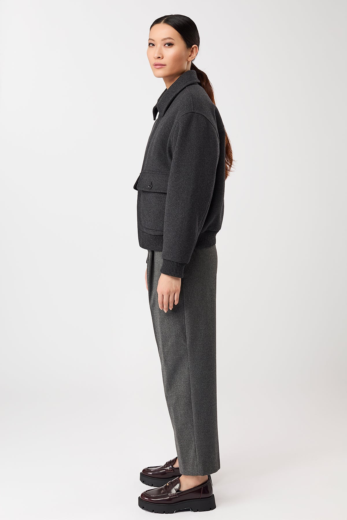 langerchen-blouson-style-aus-recycelter-wolle-anthra image 5
