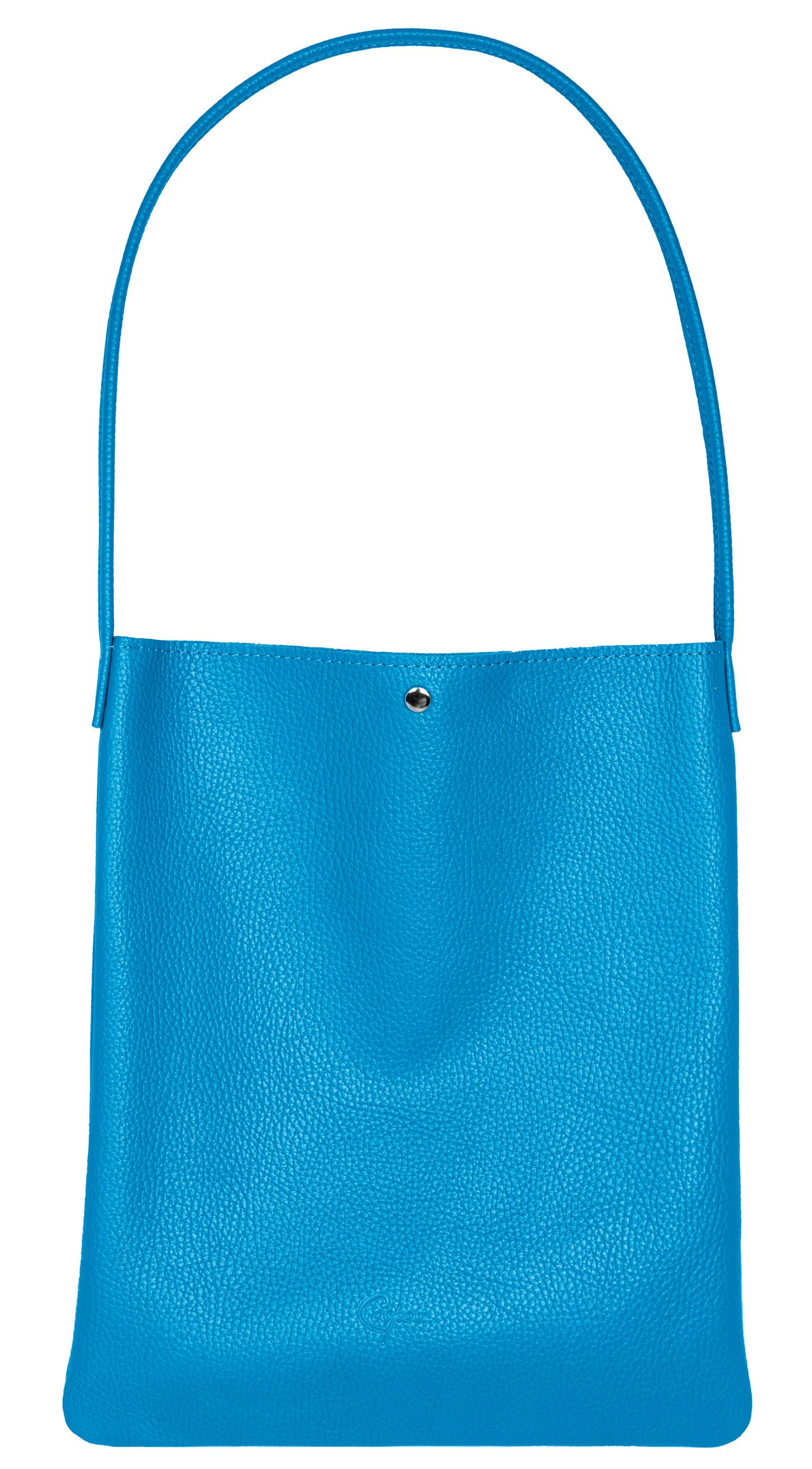 caspar-shopper-no-822-schultertasche-echtleder-30x34-cm image 2