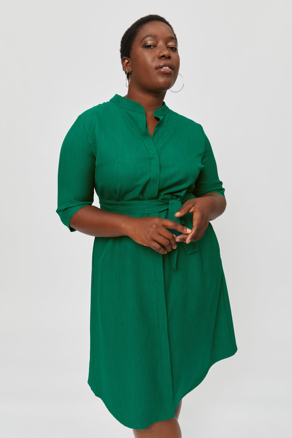 ayani-lidia-hemdkleid-gr-n-3-4-rmel image 3