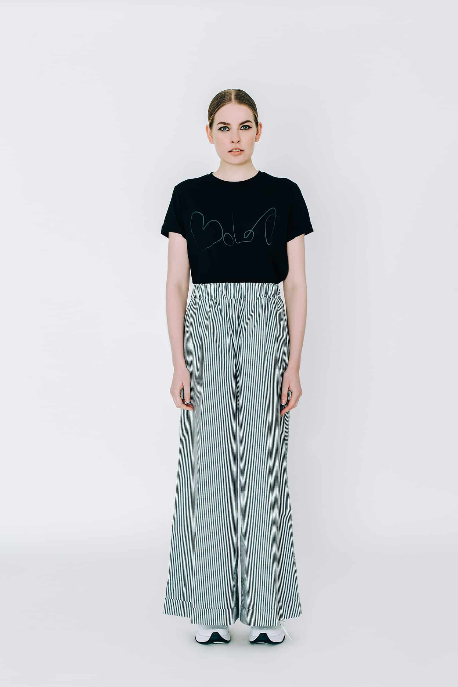 bolot-trousers-audrey-candy-stripes-black-white-weite-hose image 2