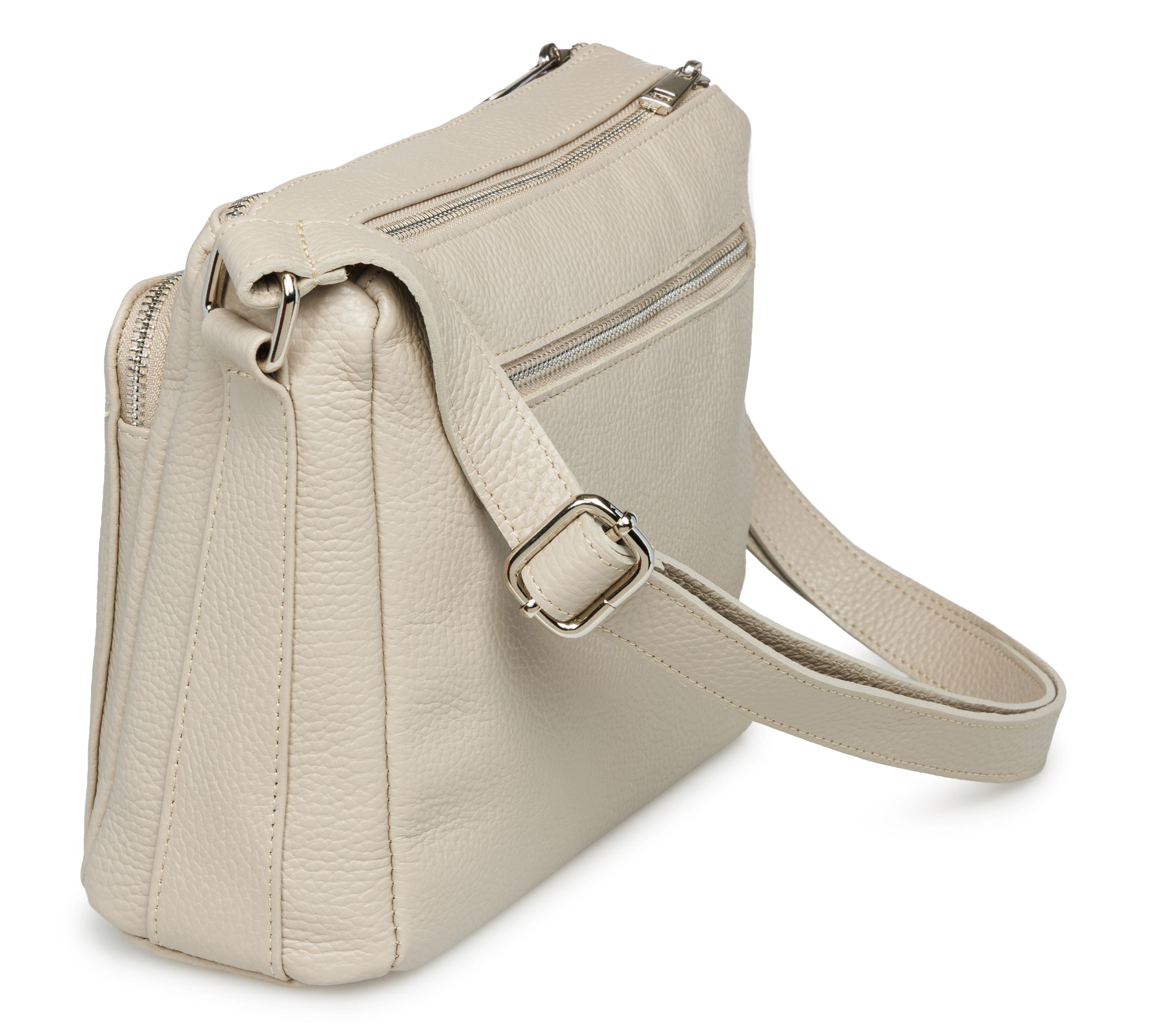 caspar-crossbody-no-861-damen-umh-ngetasche-echtleder-2-f-cher image 3