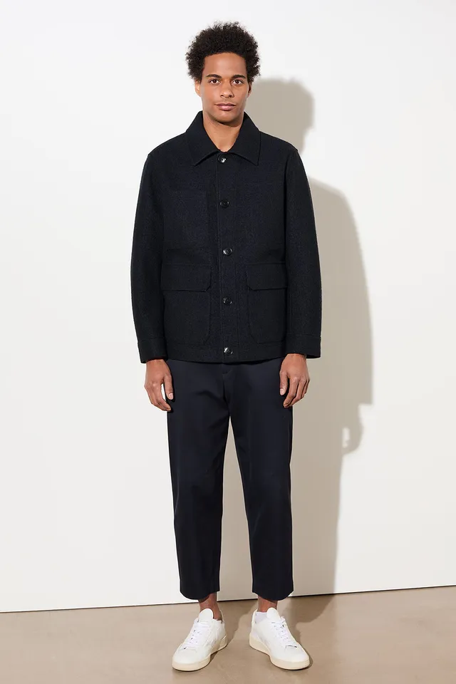 langerchen-field-jacket-aus-techno-felt-carbon image 1