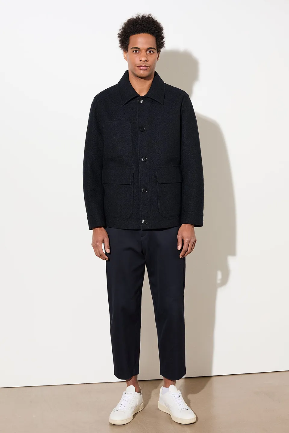 langerchen-field-jacket-aus-techno-felt-carbon image 1